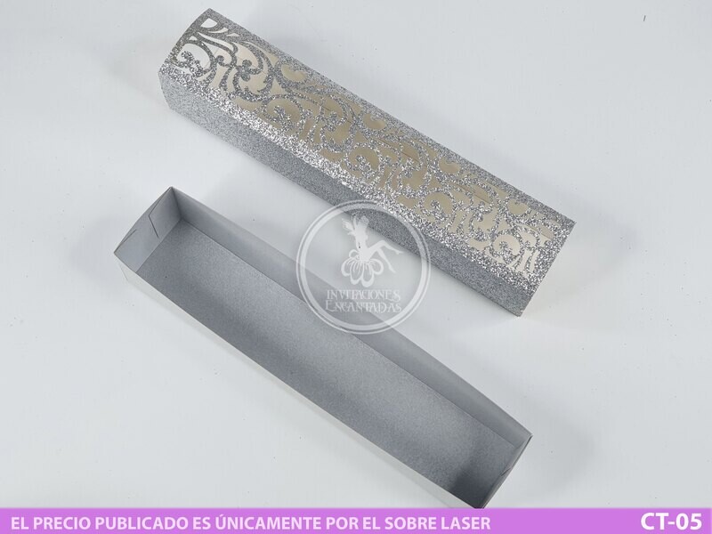 E-DIY Caja Corte Laser CT-05 Glitter