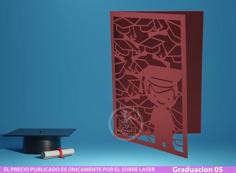 DIY Sobre Corte Laser Graduacion 05