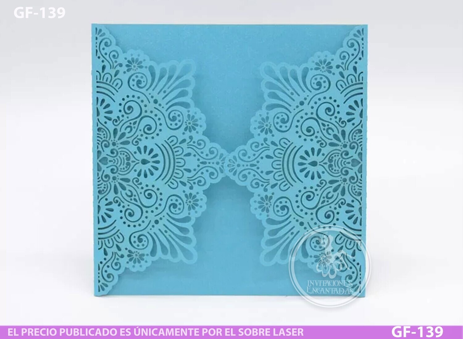 DIY Sobre Corte Laser GF-139