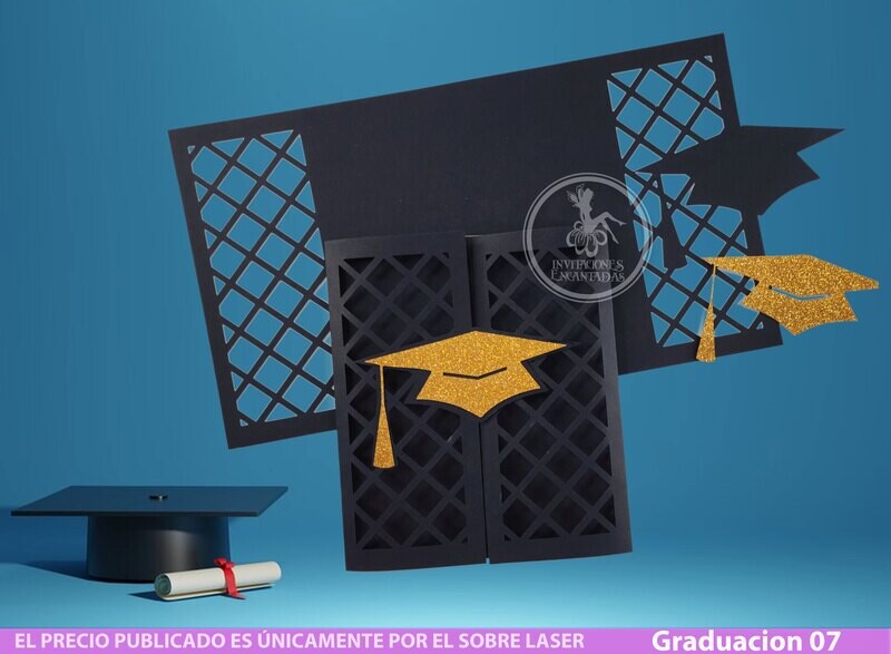 DIY Sobre Corte Laser Graduacion 07
