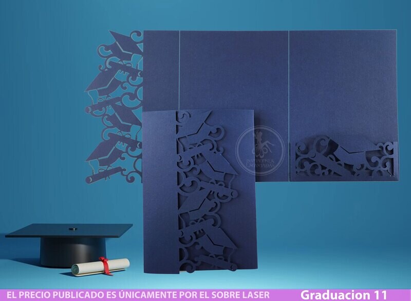 DIY Sobre Corte Laser Graduacion 011
