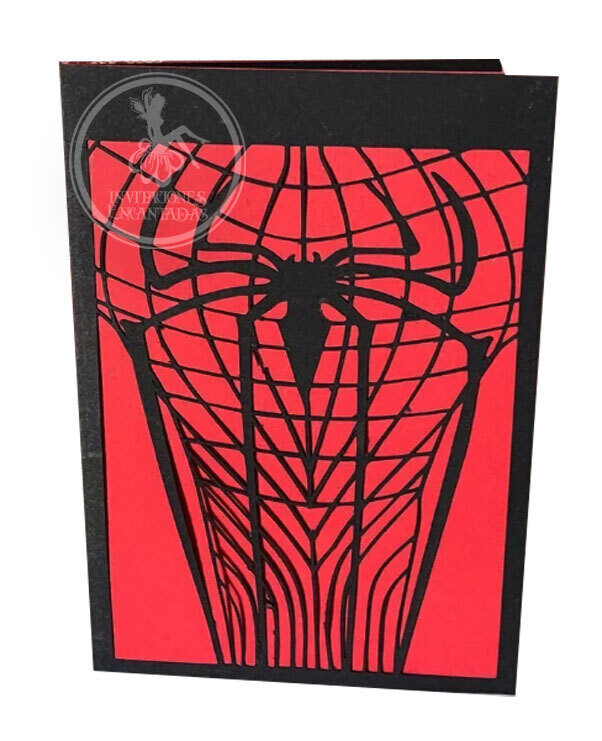 DIY Sobre Corte Laser DIY D 1318-079 Spider Man