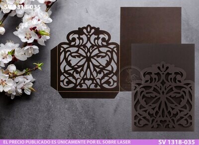 DIY Sobre Corte Laser SV 1318-35