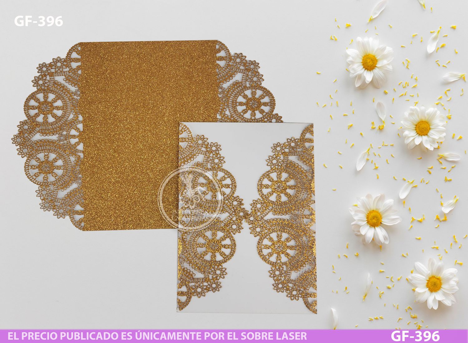 DIY Sobre Corte Laser GF-396