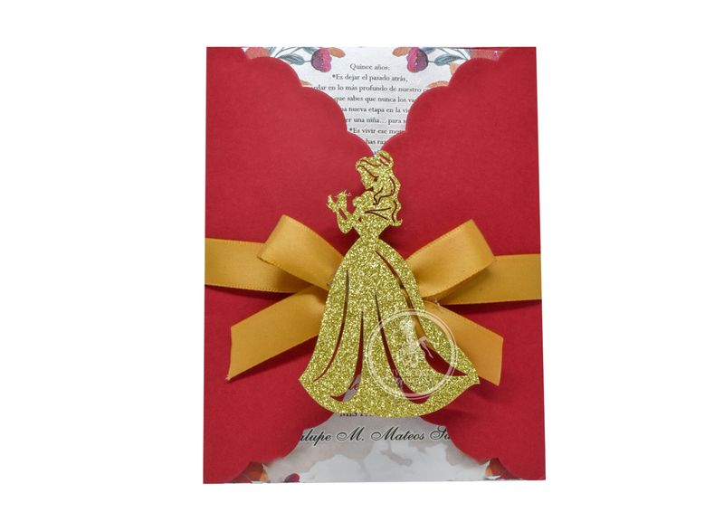 50 Figuras Decoración - Disney Bella 01  -  7x11cm