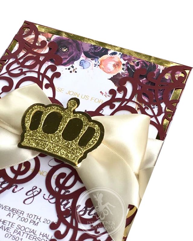 50 Figuras Decoración - Corona 07  -  4.5x3.5cm