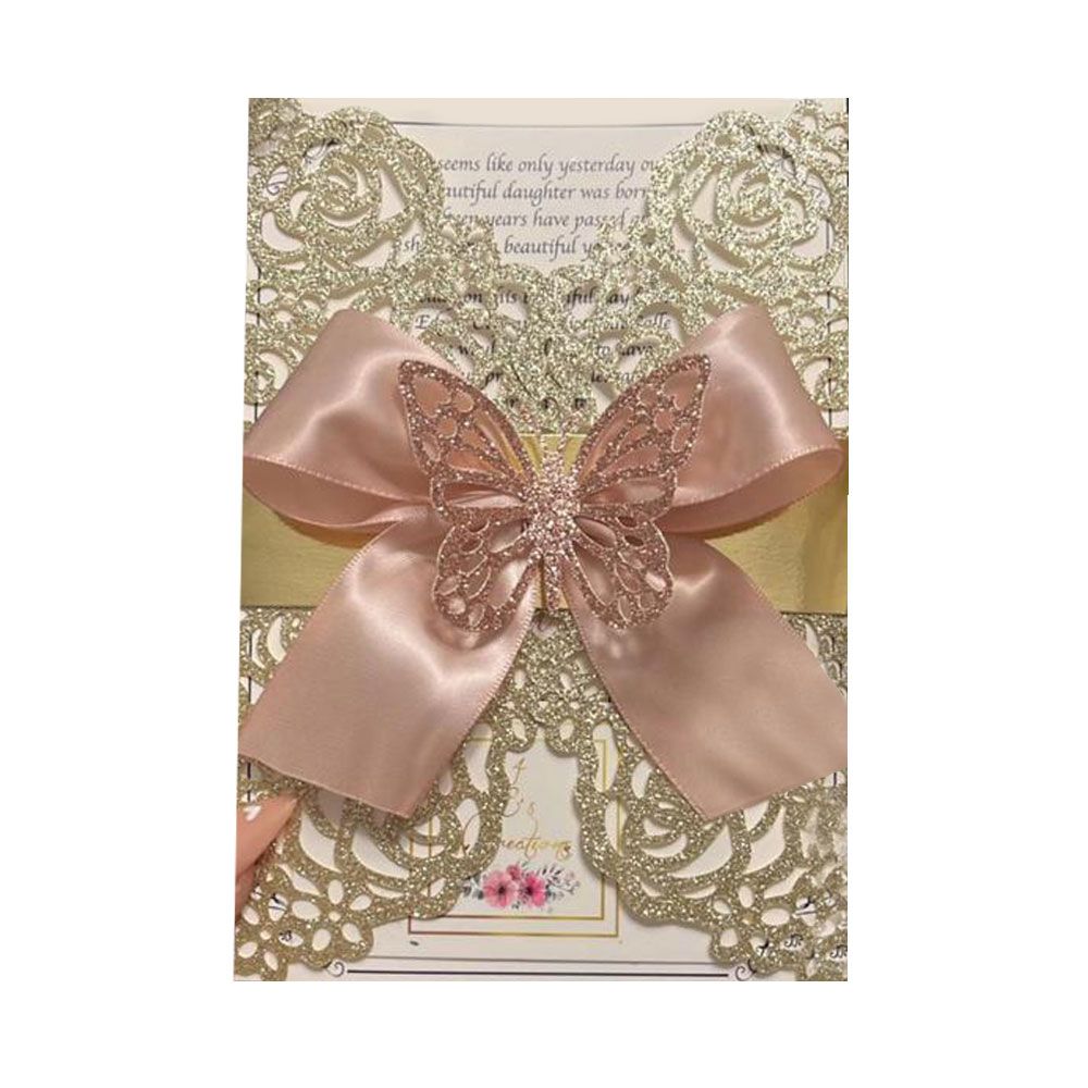 50 Figuras Decoración - Mariposa 12 -  6x5cm