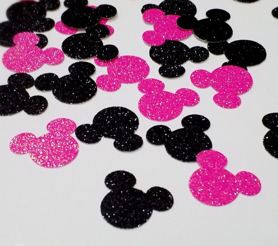 50 Figuras Decoración - Mickey 01 - 6x5cm
