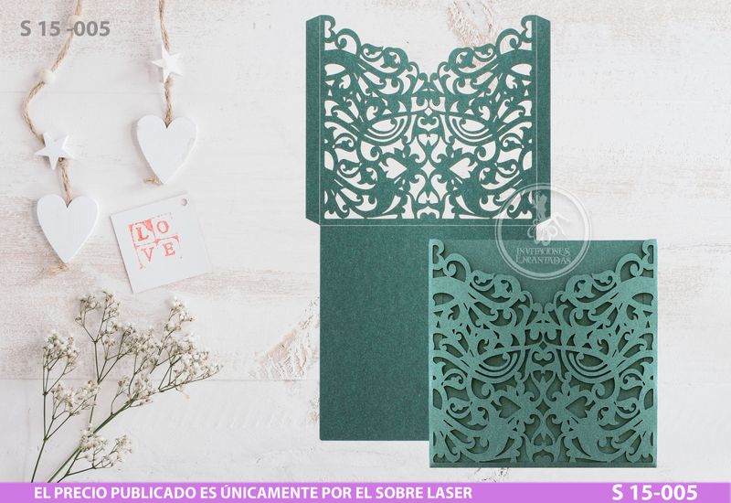 DIY Sobre Corte Laser  S 15-005