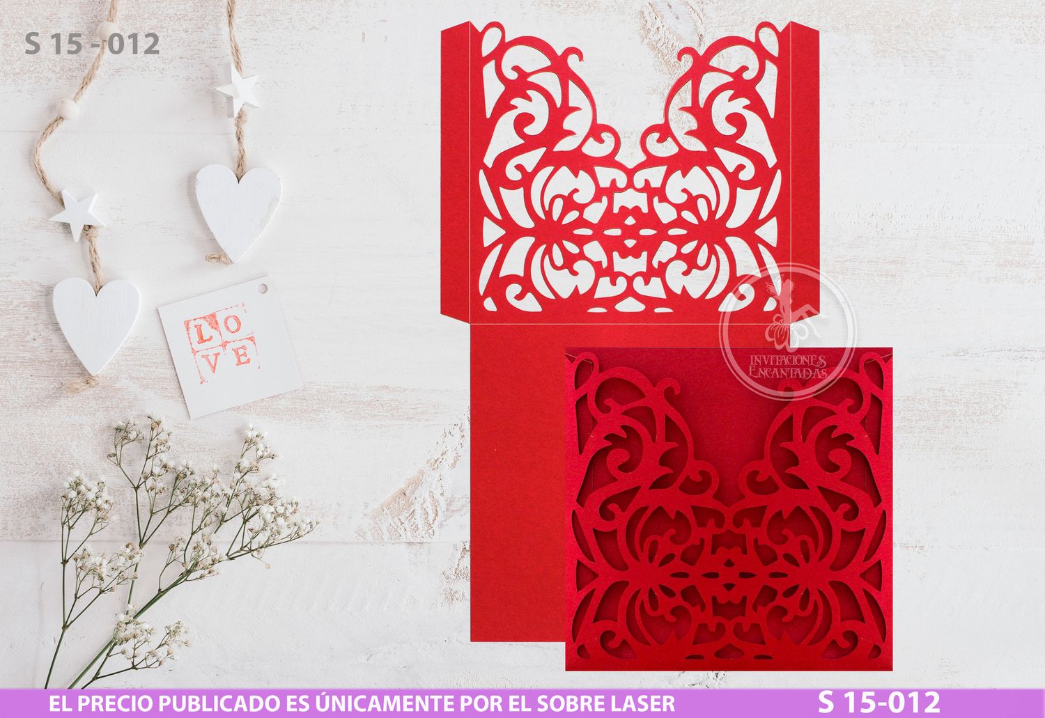 DIY Sobre Corte Laser  S 15-012