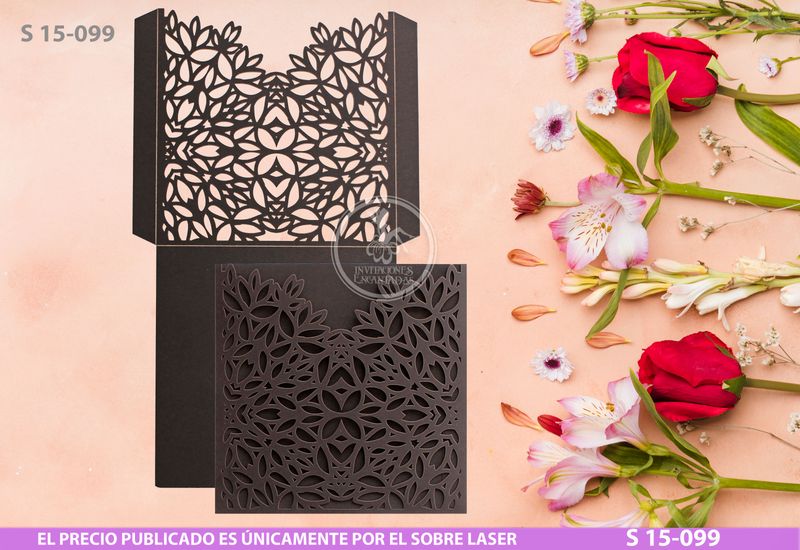 DIY Sobre Corte Laser  S 15-099 DIY Sobre Corte Laser  S 15-099