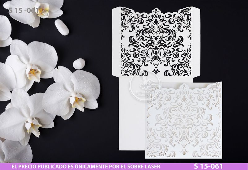 DIY Sobre Corte Laser  S 15-061 DIY Sobre Corte Laser  S 15-061