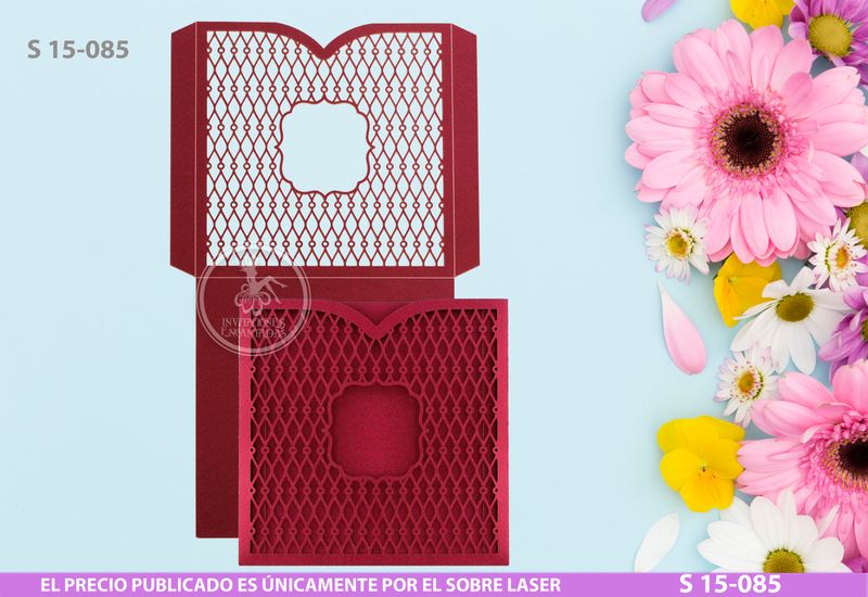 DIY Sobre Corte Laser  S 15-085 DIY Sobre Corte Laser  S 15-085
