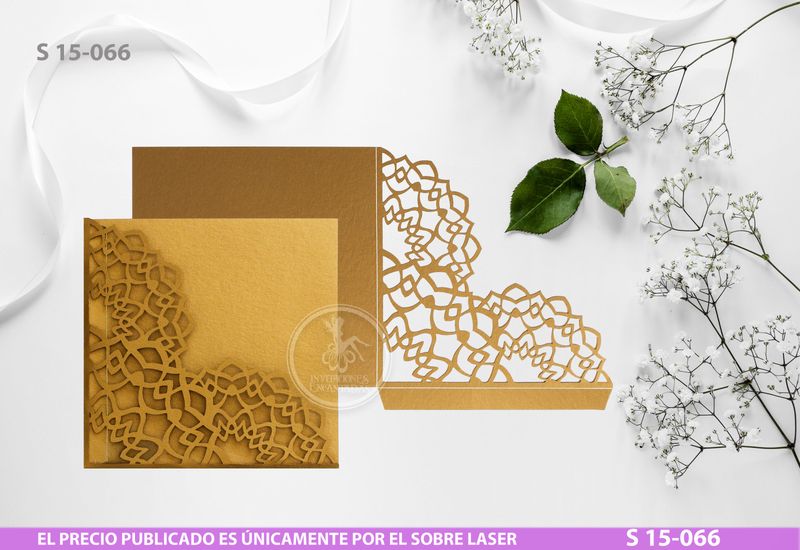 DIY Sobre Corte Laser  S 15-066 DIY Sobre Corte Laser  S 15-066