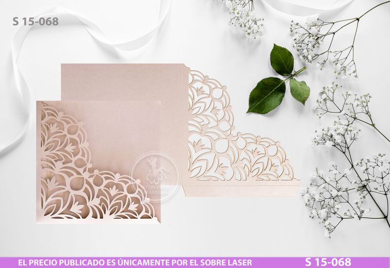 DIY Sobre Corte Laser  S 15-068 DIY Sobre Corte Laser  S 15-068