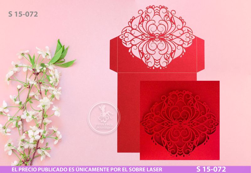 DIY Sobre Corte Laser  S 15-068 DIY Sobre Corte Laser  S 15-068