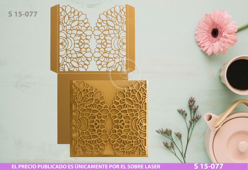 DIY Sobre Corte Laser  S 15-077 DIY Sobre Corte Laser  S 15-077