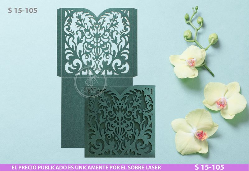 DIY Sobre Corte Laser  S 15-105 DIY Sobre Corte Laser  S 15-105