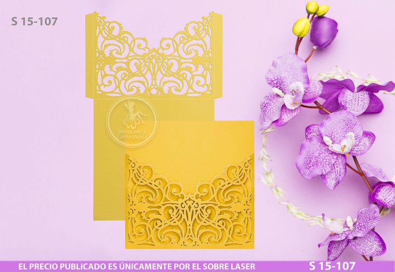 DIY Sobre Corte Laser  S 15-107 DIY Sobre Corte Laser  S 15-107