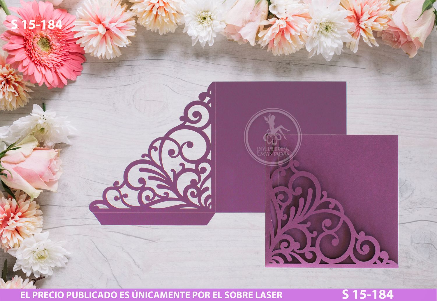 DIY Sobre Corte Laser  S 15-184