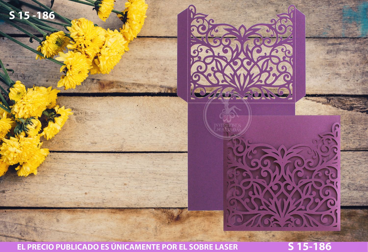DIY Sobre Corte Laser  S 15-186