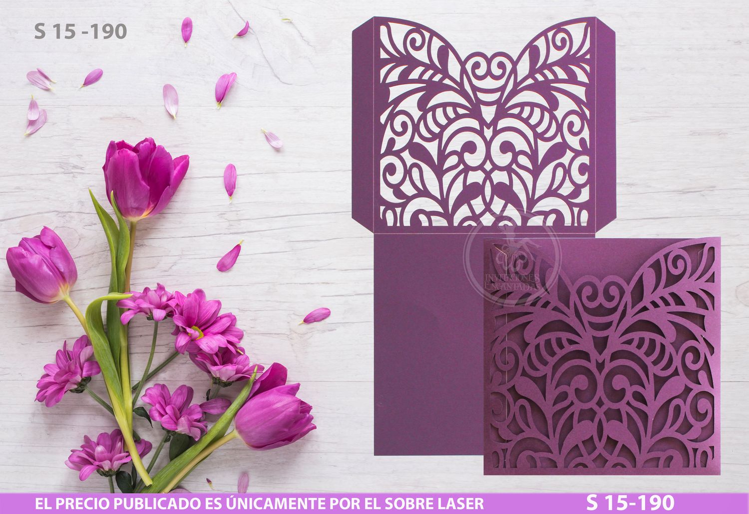 DIY Sobre Corte Laser  S 15-190