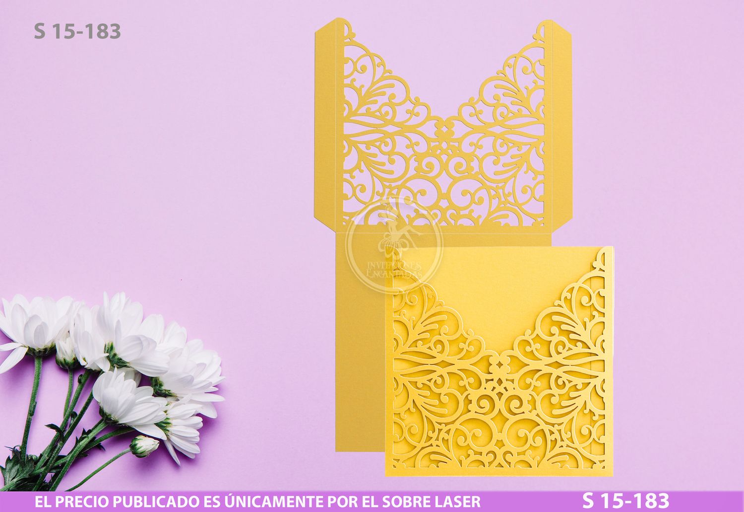 DIY Sobre Corte Laser  S 15-183