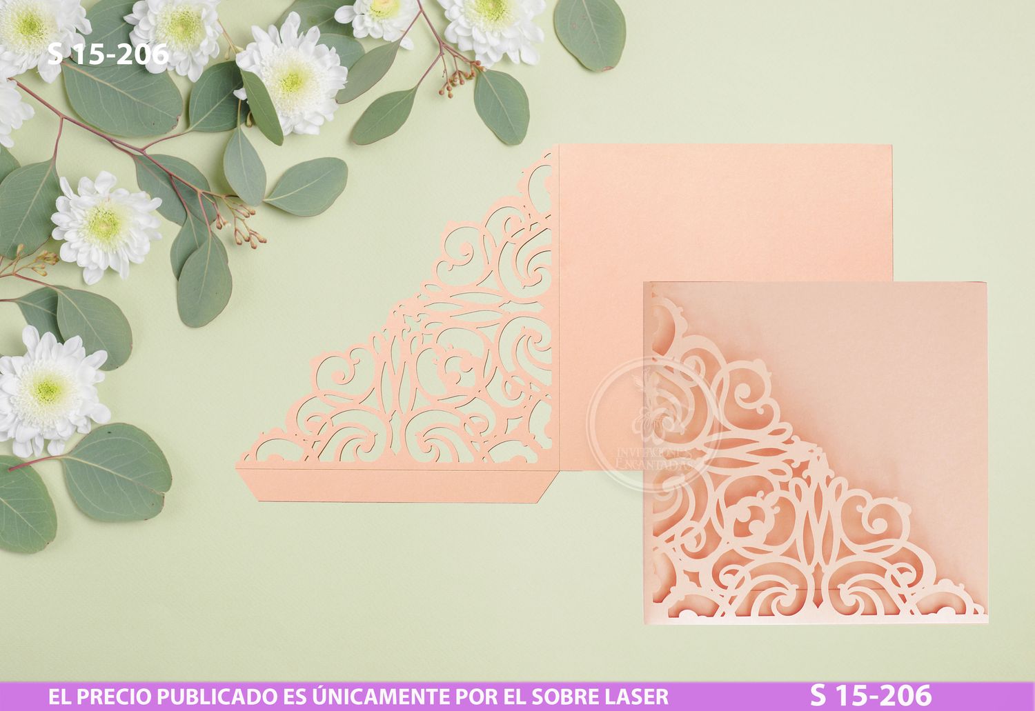 DIY Sobre Corte Laser  S 15-206