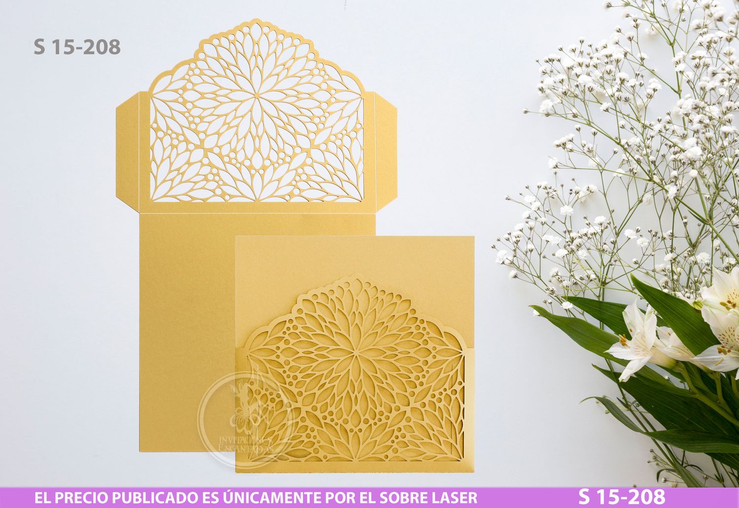 DIY Sobre Corte Laser  S 15-208