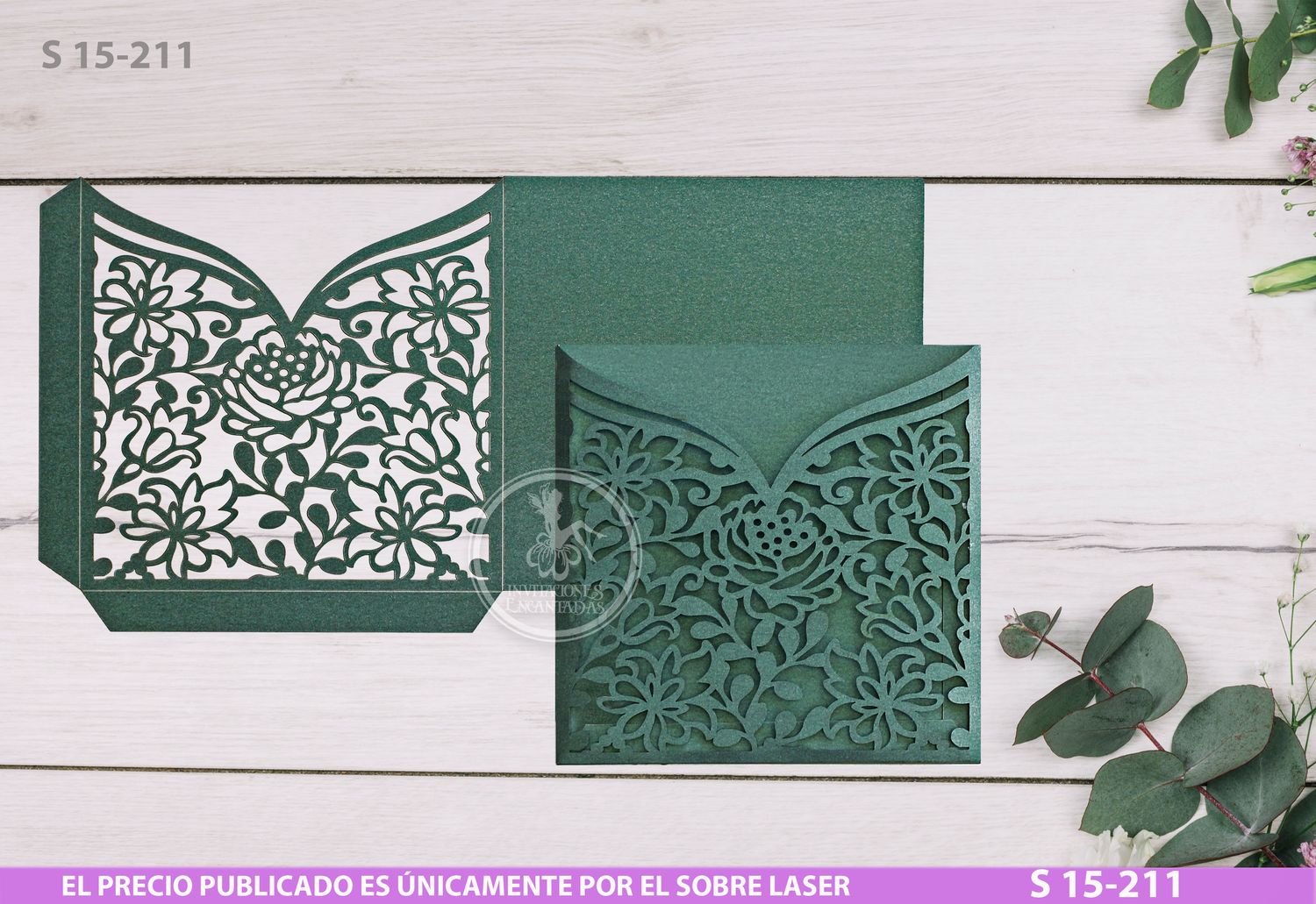 DIY Sobre Corte Laser  S 15-211