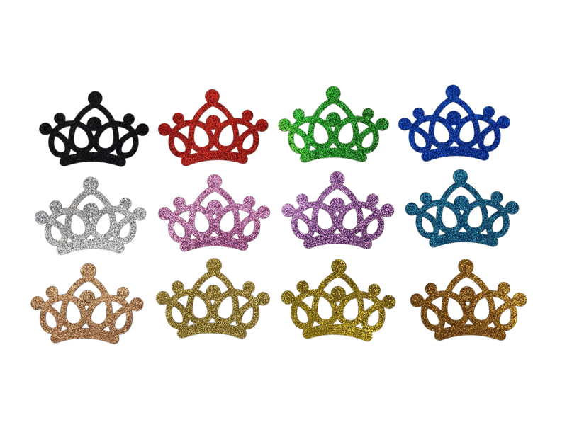 50 Figuras Decoración - Corona 09 -  6.5x4.5cm