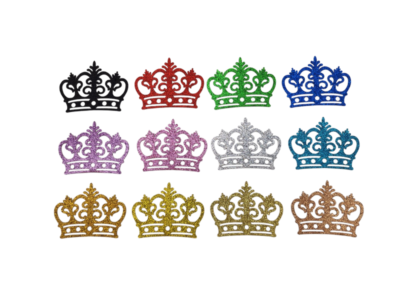 50 Figuras Decoración - Corona 02 -  5x3.5cm