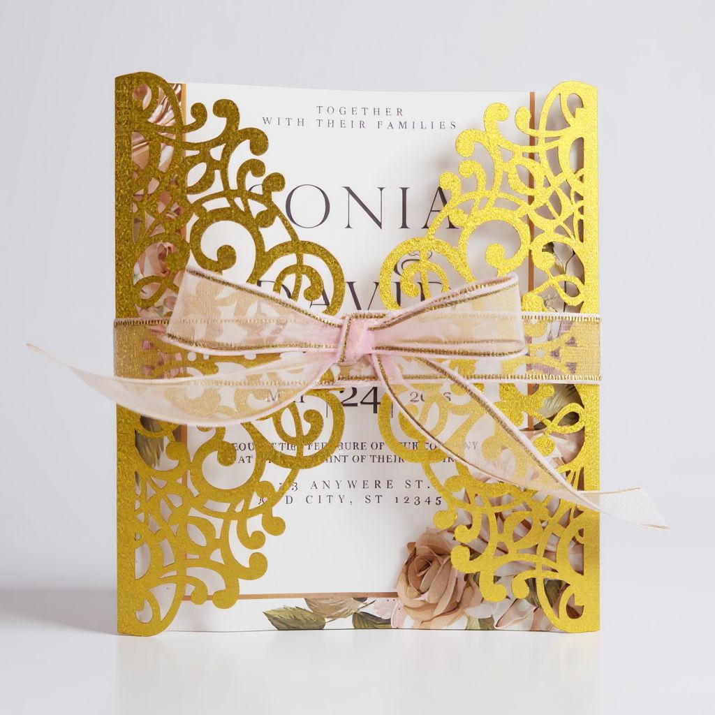 DIY Sobre Corte Laser GF-419 (Solo Glitter)