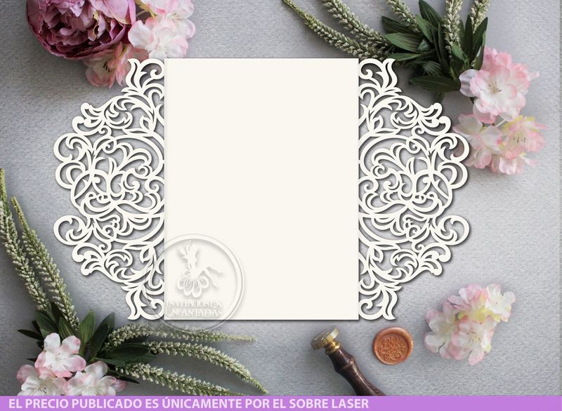 DIY Sobre Corte Laser GF-404