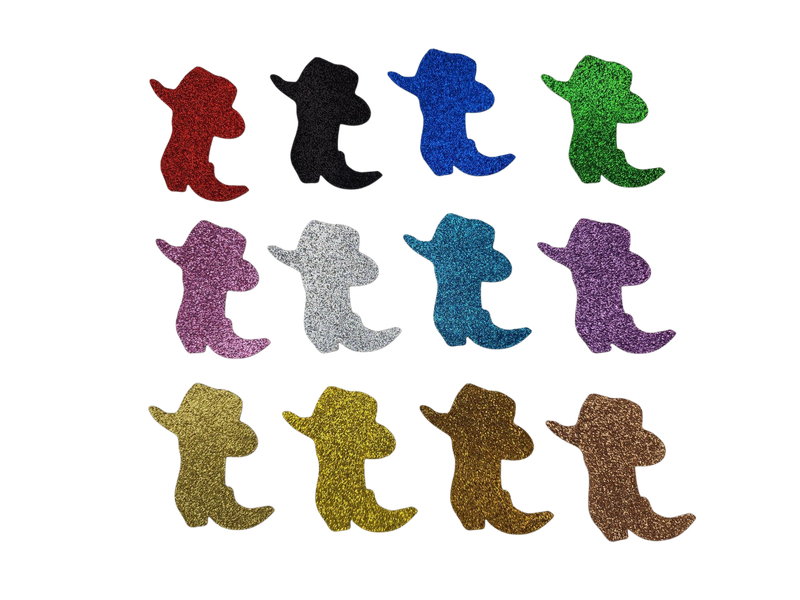 50 Figuras Decoración - Bota 02 -  5.5x6.6cm