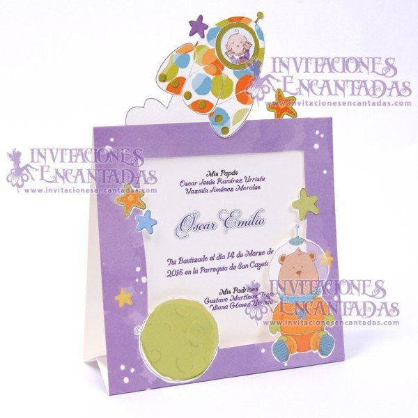 Invitación Bautizo Creative 02 Invitación Bautizo Creative 02