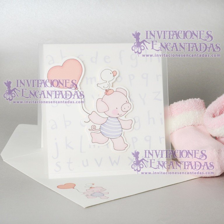 Invitación Bautizo Creative 012 Invitación Bautizo Creative 012