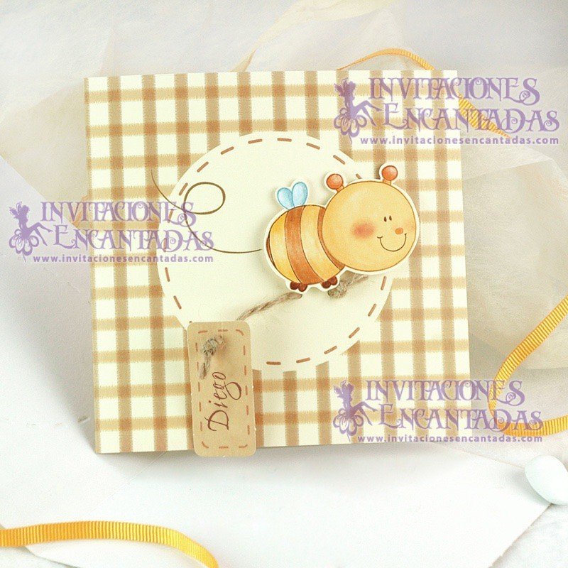 Invitación Bautizo Creative 015 Invitación Bautizo Creative 015