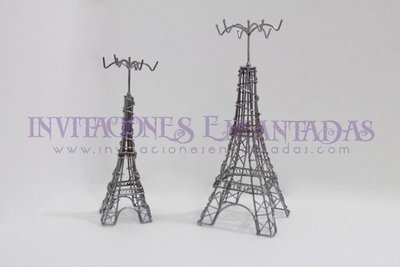 Joyero Torre Eiffel de Forja Artesanal