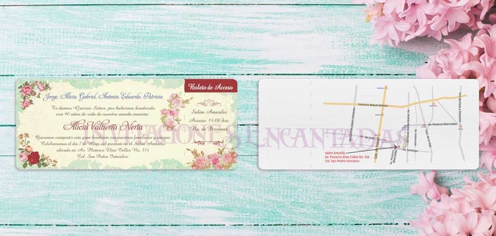 Invitación Ticket 31 Invitación Ticket 31