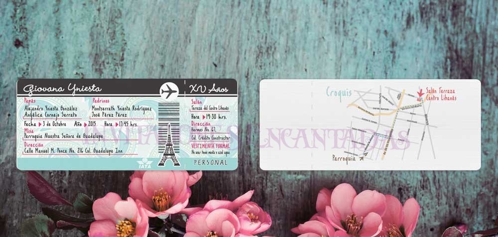 Invitación Ticket 23 Invitación Ticket 23