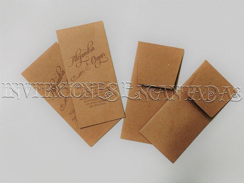 100 Sobres de Dinero 16 x 7 cms