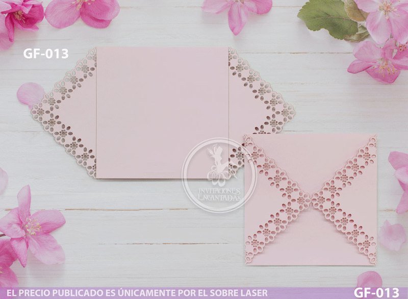 DIY Sobre Corte Laser GF-013