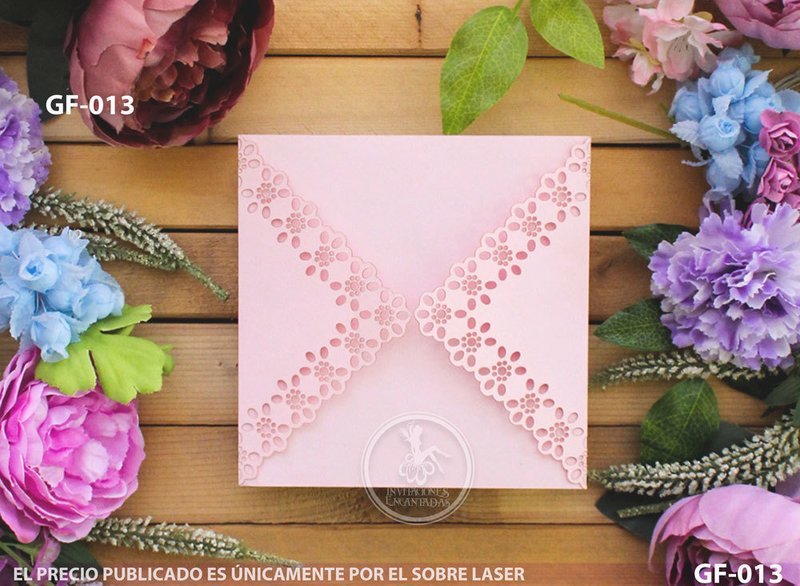 DIY Sobre Corte Laser GF-013 DIY Sobre Corte Laser GF-013