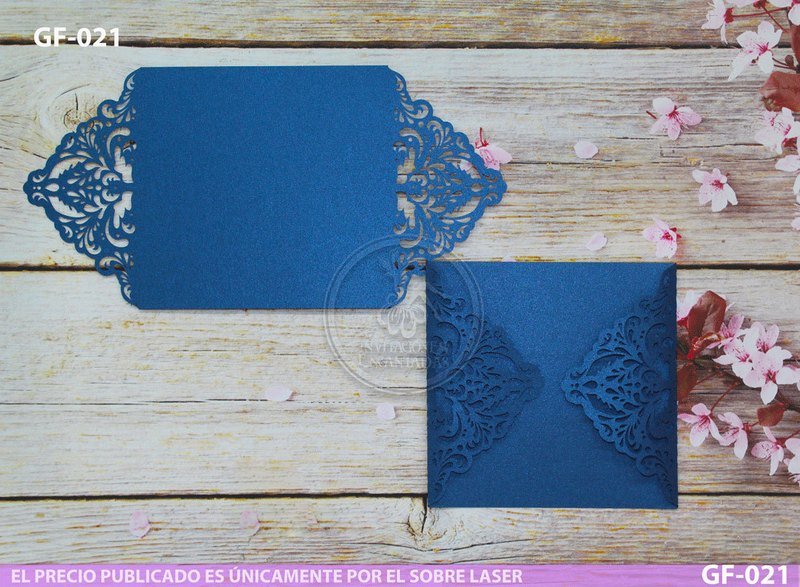 DIY Sobre Corte Laser GF-021
