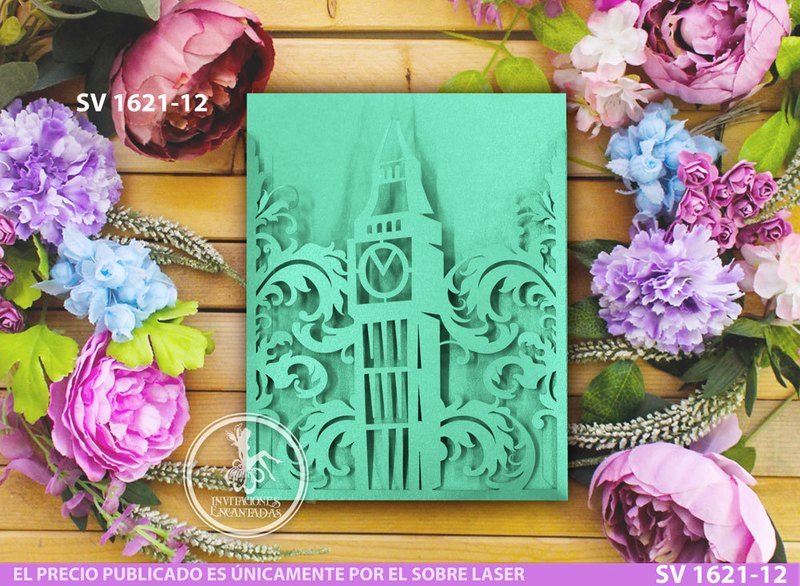 DIY Sobre Corte Laser SV 1621-12 Big Ben