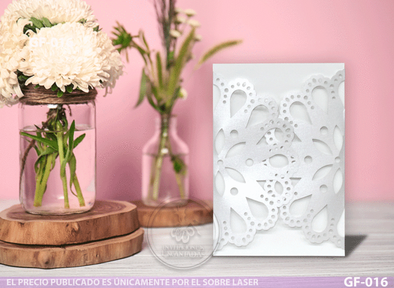 DIY Sobre Corte Laser GF-016-A DIY Sobre Corte Laser GF-016-A