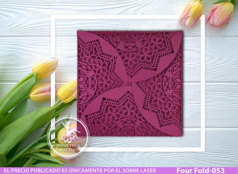 DIY Sobre Corte Laser FF-054 DIY Sobre Corte Laser FF-054