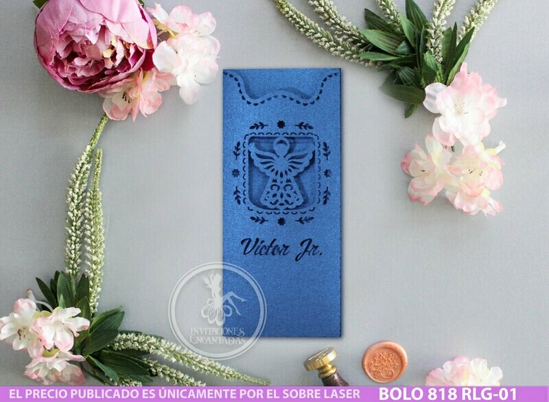 DIY Sobre Corte Laser BOLO 818 RLG-01 - Personalizada DIY Sobre Corte Laser BOLO 818 RLG-01 - Personalizada