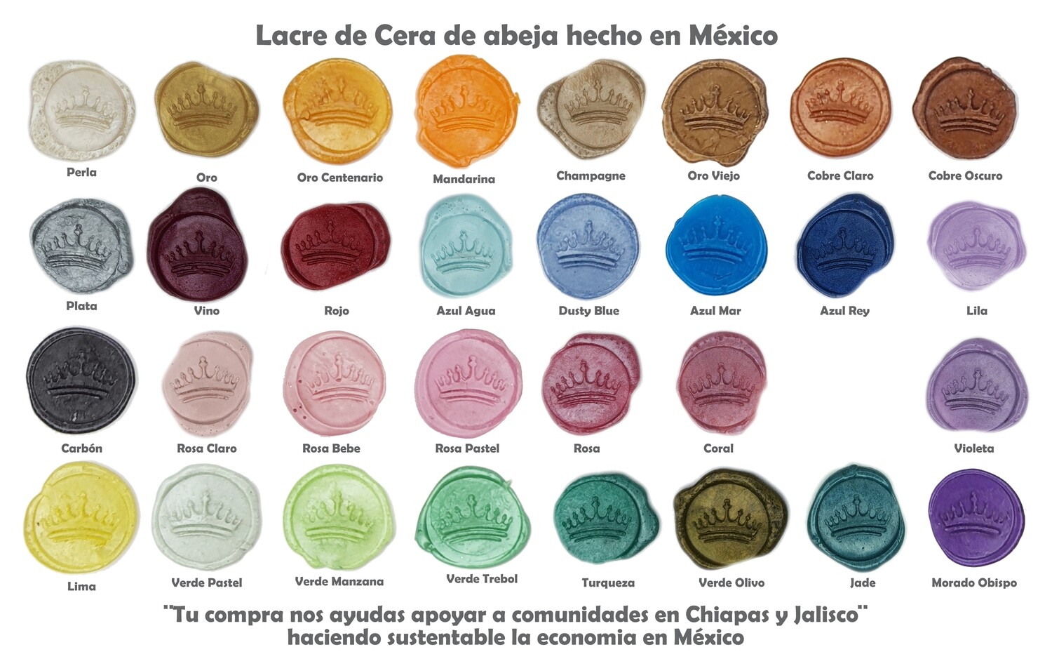 Lacre de Cera de Abeja